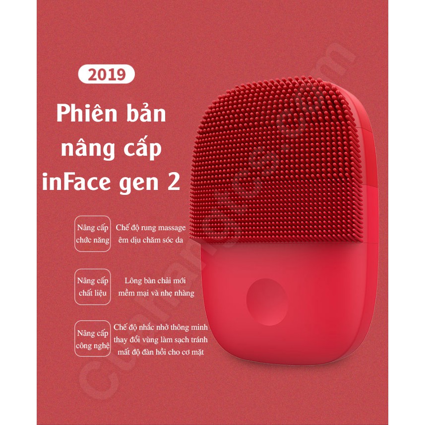 Máy rửa mặt sóng âm Xiaomi inFace MS2001 Gen2