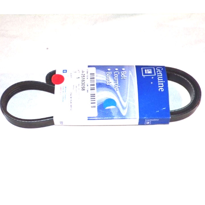 Dây curoa điều hoà daewoo matiz 2,3 mã oem :25183058,96239401 -hàng gm xịn.