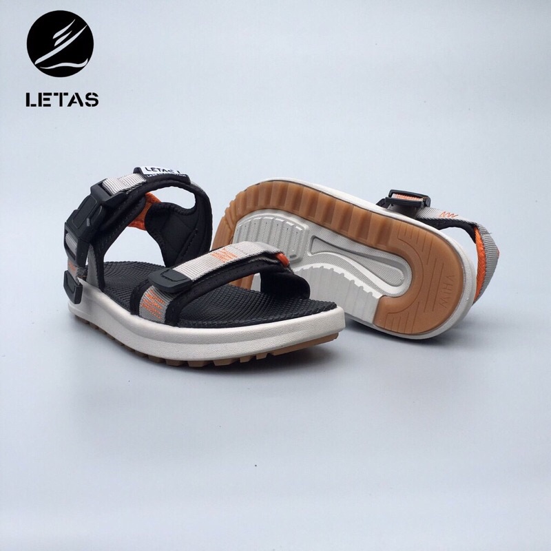 Sandal Nam Letas D711 Tro Ghi