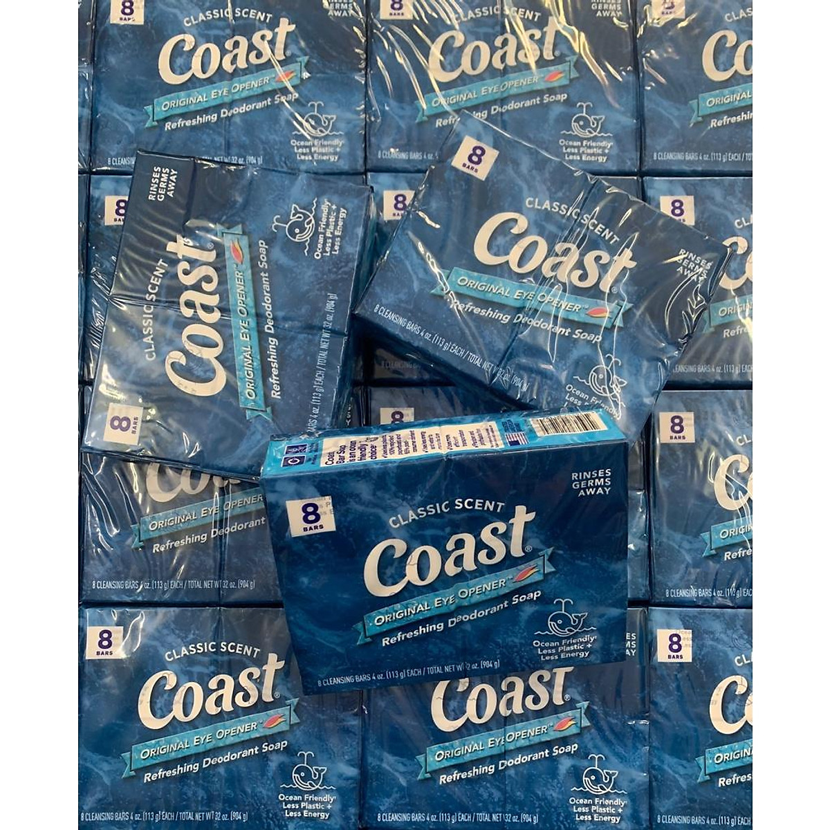 Xà bông Coast của Mỹ lốc 8 cục