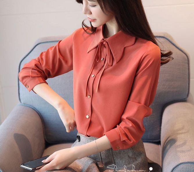 Áo kiểu cổ gợn sóng Nana