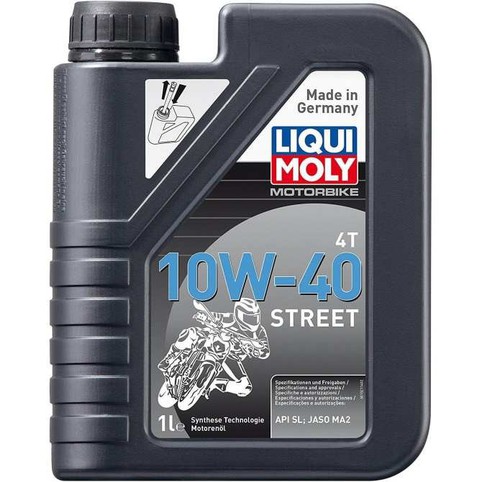LIQUY MOLI  MOTORBIKE STREET 4T 10W40 1L - NHỚT XE SỐ
