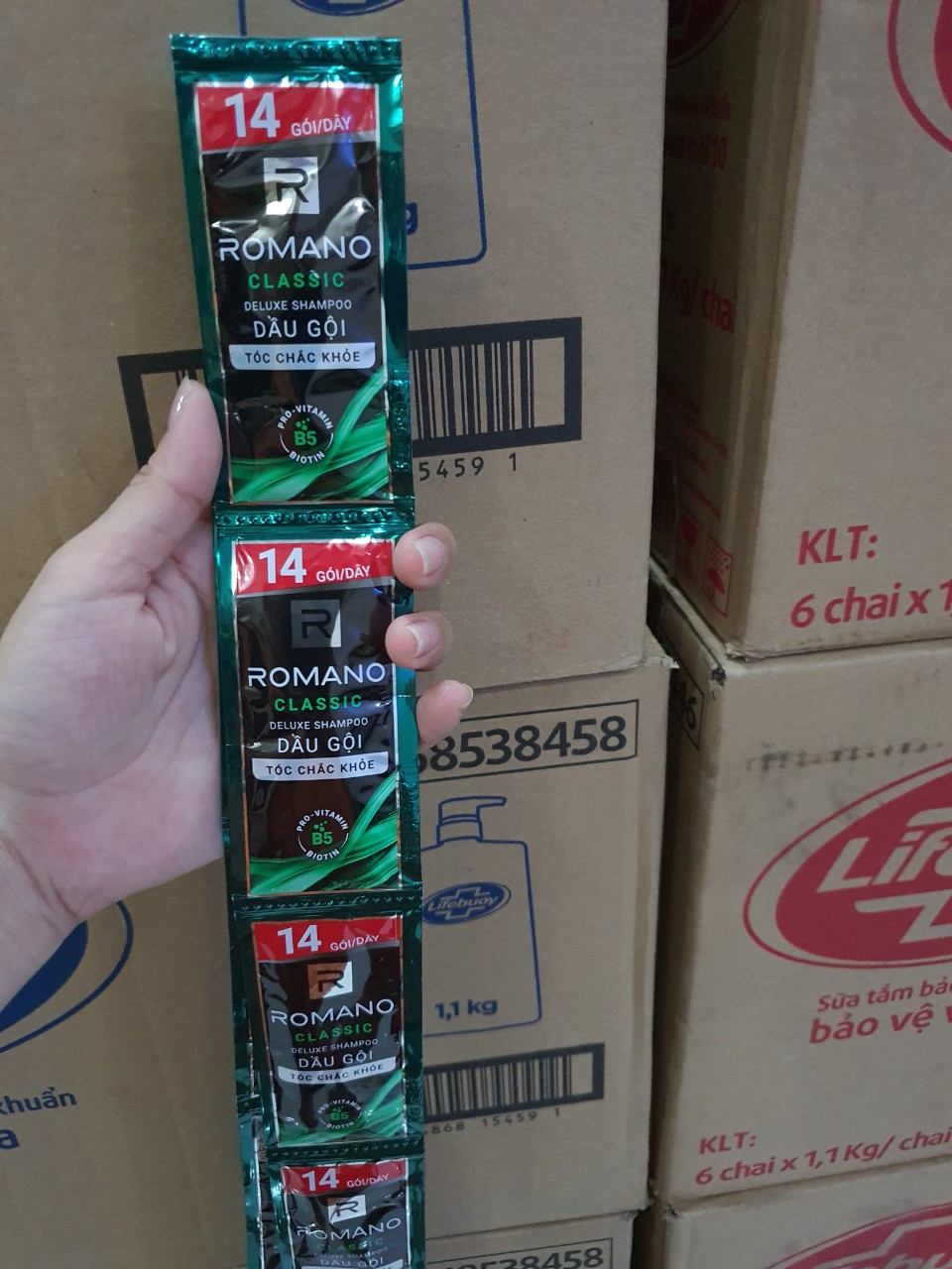 dầu gội ROMANO 650ml chính hãng