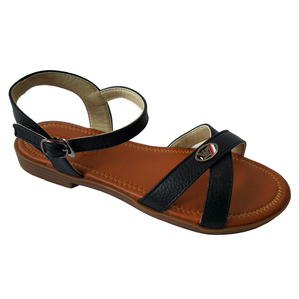 Giày sandal nữ da bò thật bigben cao cấp sdn88