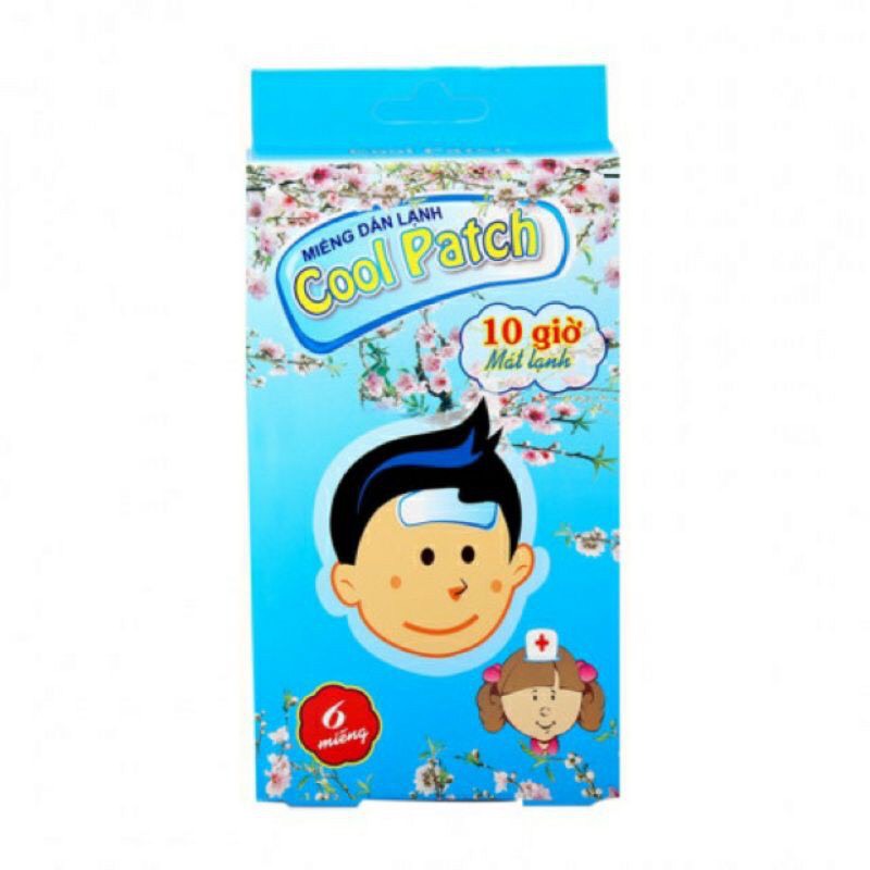 Miếng dán hạ sốt cood-kid (Hộp 6 miếng dán) - Nguồn gốc thảo dược