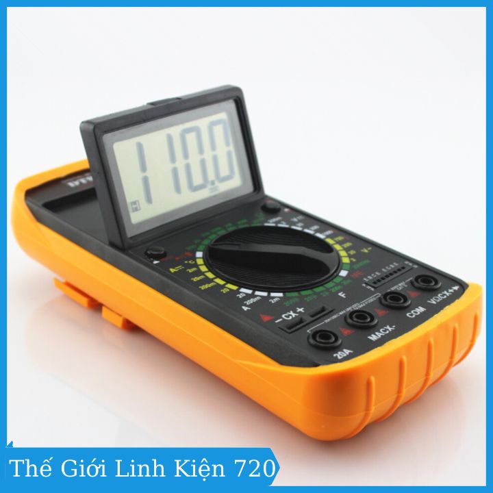 Đồng hồ đo vạn năng DT-9208A ( BH : 3 tháng )