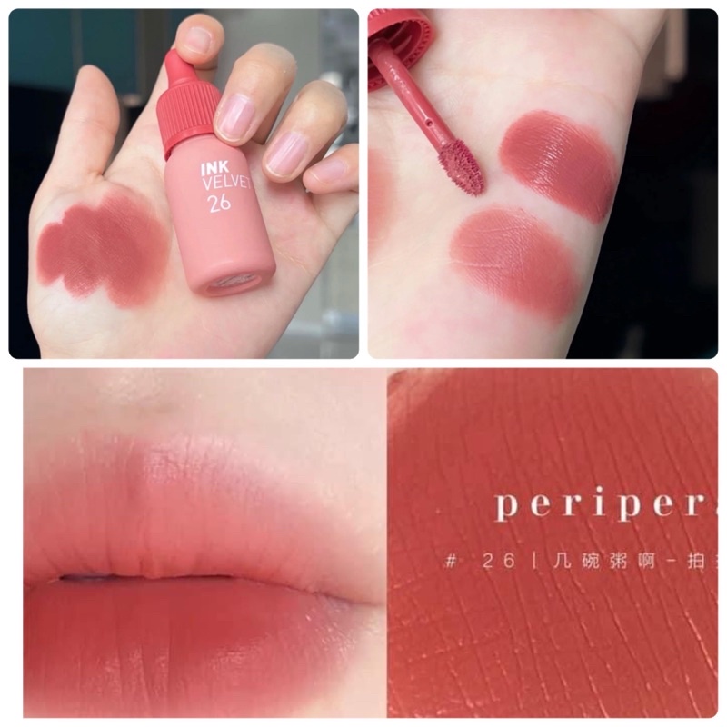 SON Peripera Peri's Ink Velvet  mẫu mới
