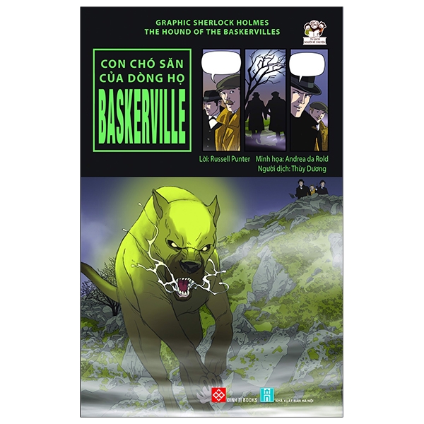 Fahasa - Graphic Sherlock Holmes - The Hound Of The Baskervilles - Con Chó Săn Của Dòng Họ Baskerville