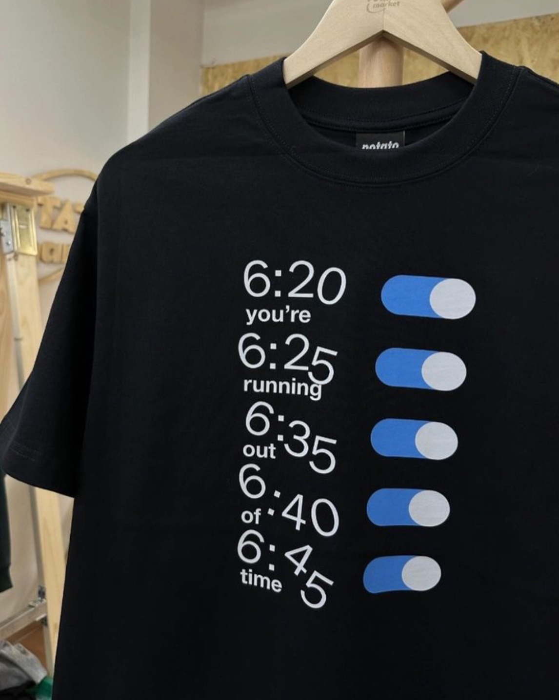 Áo thun Unisex Nam Nữ ALARM TEE - Cotton