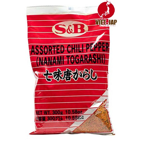 Ớt bột 7 vị shichimi - 300g -vietjap