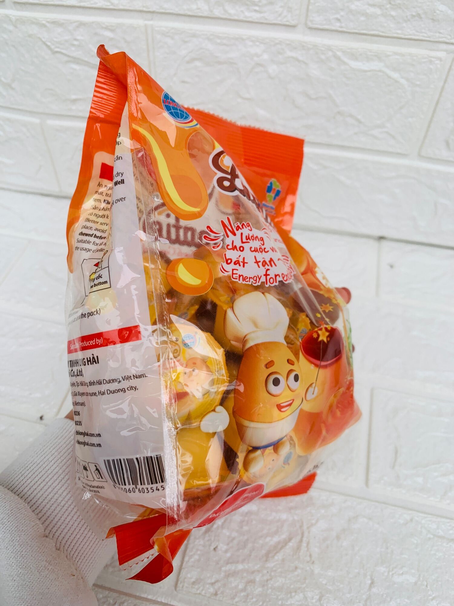 THẠCH CARAMEN LONG HẢI GÓI 400G