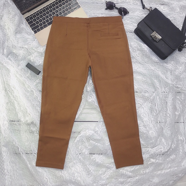 Quần cotton nữ 9 tấc