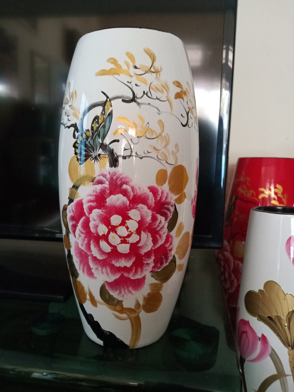 Bình hoa gốm sứ Bát Tràng - Hưng Dung Bát Tràng | Lazada.vn
