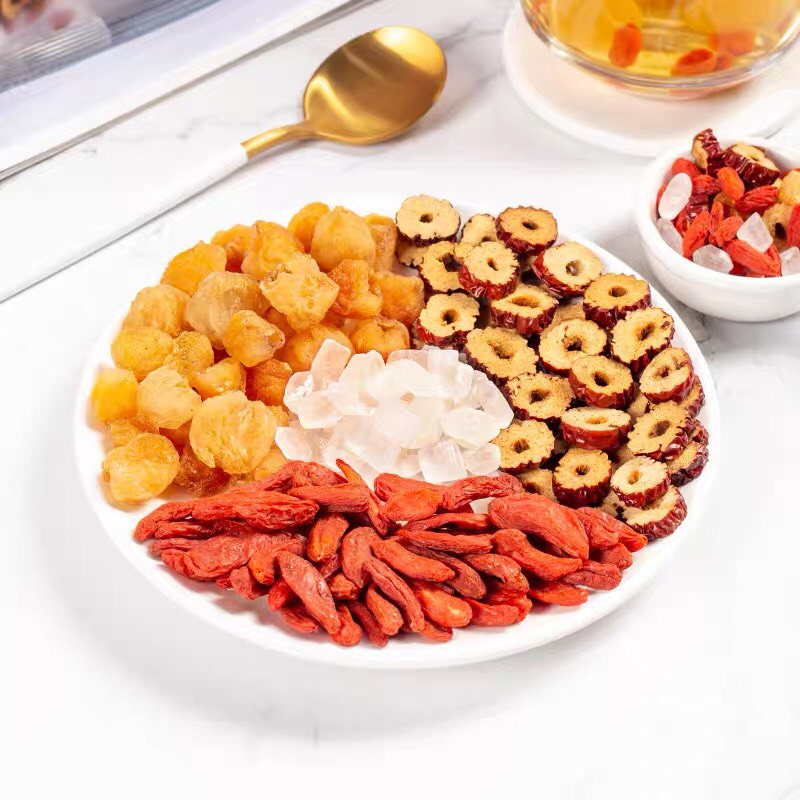 Trà Dưỡng Tâm (Táo Đỏ - Kỷ Tử - Long Nhãn) - Trà Hoa Natural Thảo Mộc - MixASale