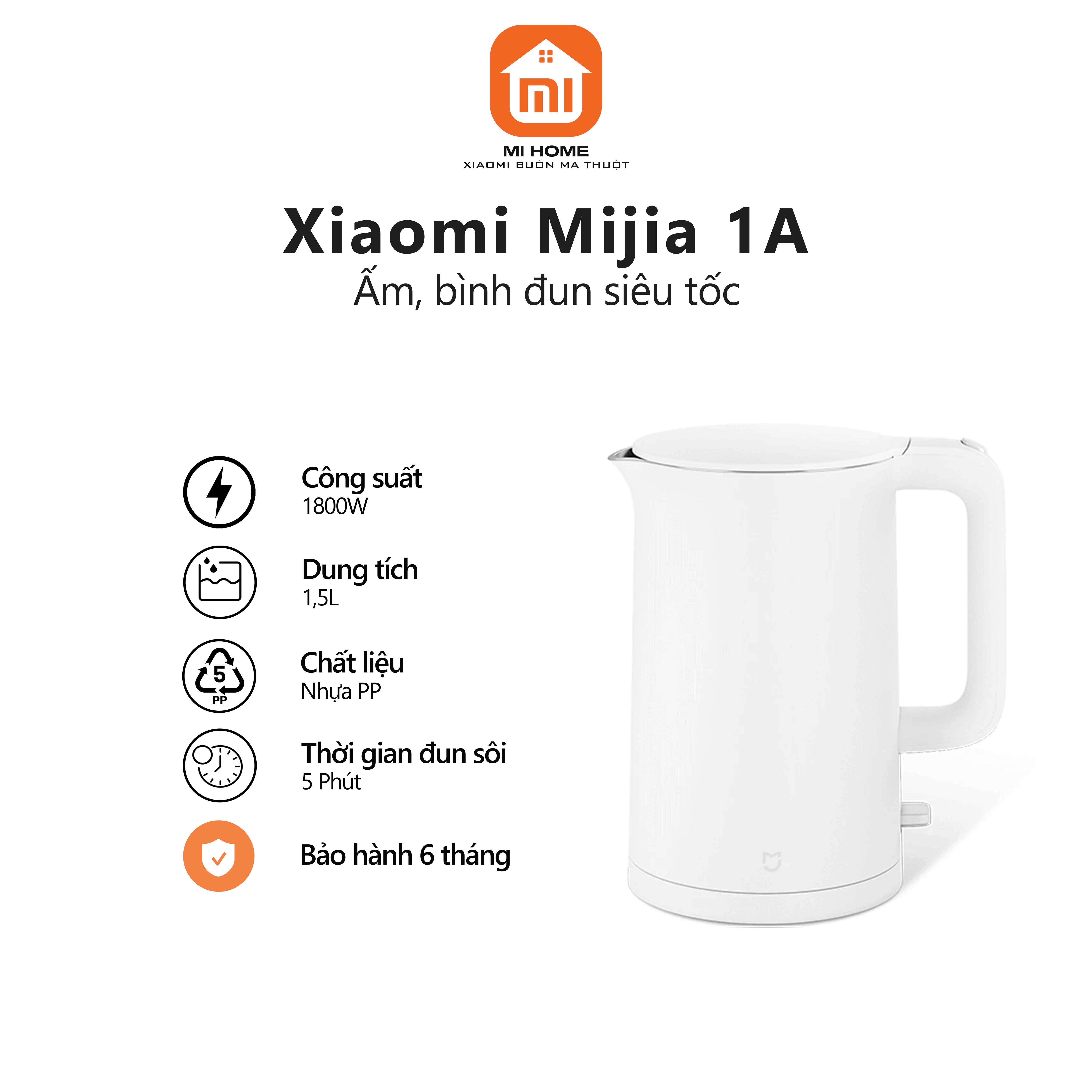 Ấm siêu tốc Xiami Mijia 1A