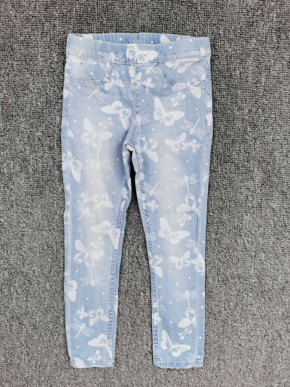 [HCM]Quần Legging Jeans Bò Bé Gái HM Dư Xịn