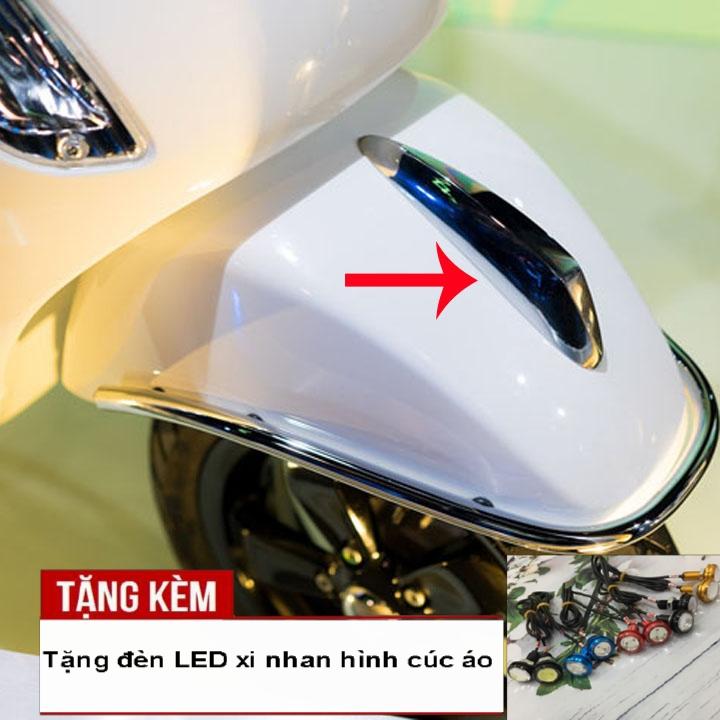 Mào gà - ốp mào xe Vespa LX với chất liệu nhựa cao cấp,sáng bóng siêu bền đẹp A299