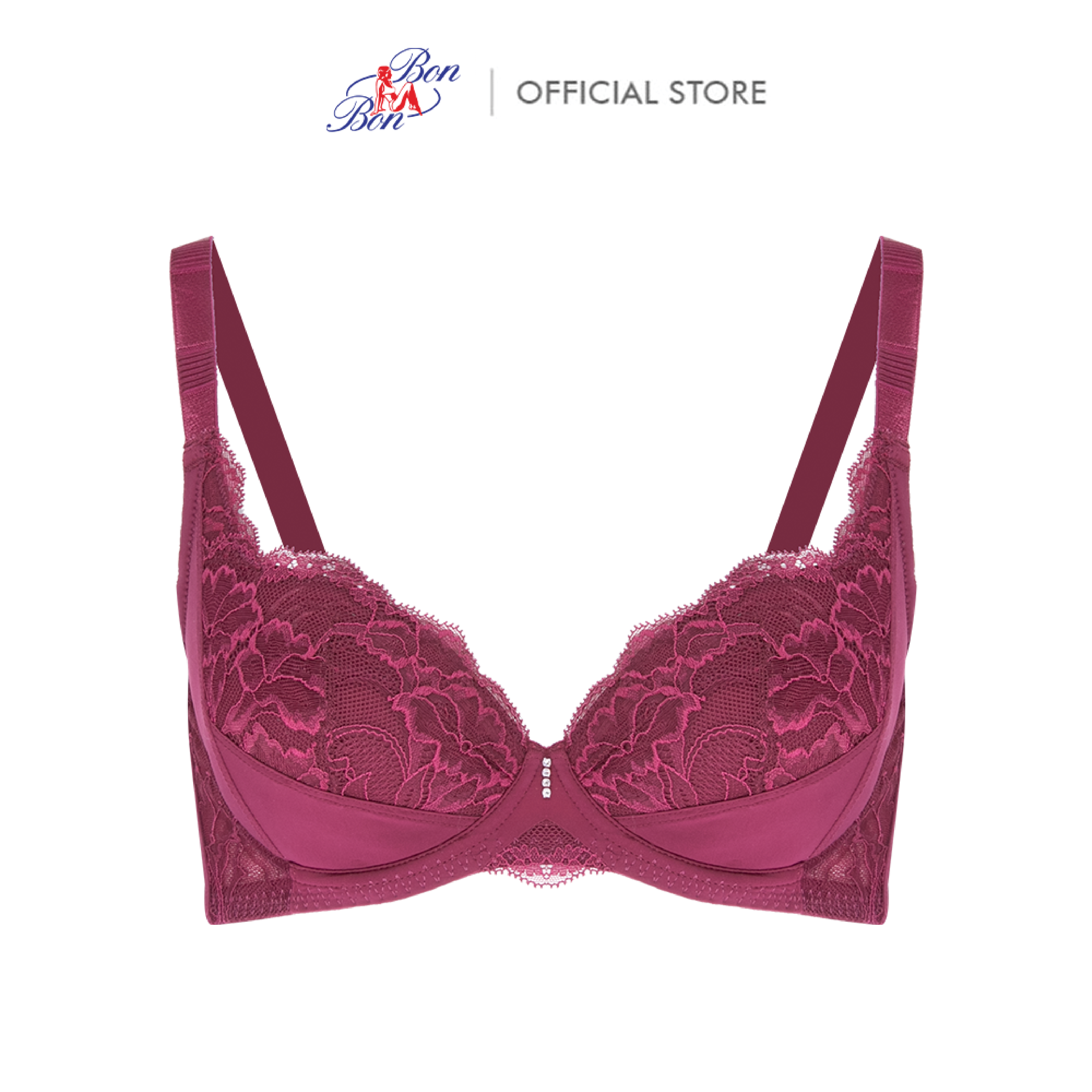 Áo lót mút mỏng phối ren Bon Bon  - BV3395
