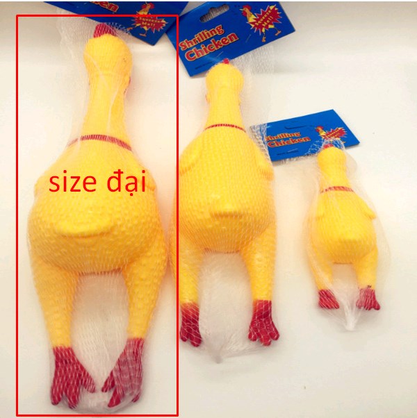 [HCM]Con Gà La Hét Vui Vẻ Cỡ Đại 38cm (Gà A Lử - Shrilling Chicken)