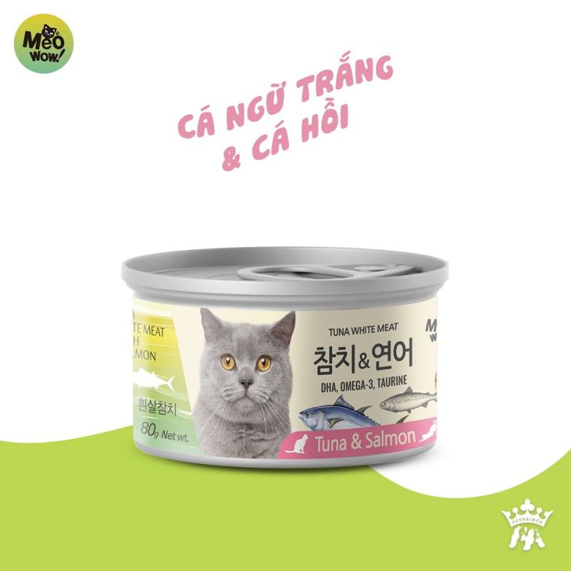 Pate súp cá ngừ phối với nhiều vị khác Meowow Hàn Quốc - cá ngừ cua