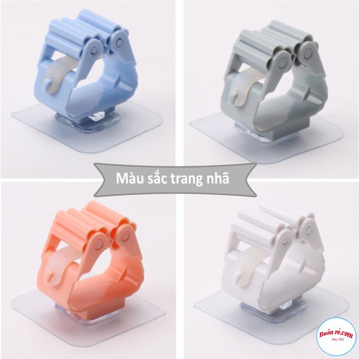 Móc Kẹp Chổi Dán Tường Siêu Dính Loại 1