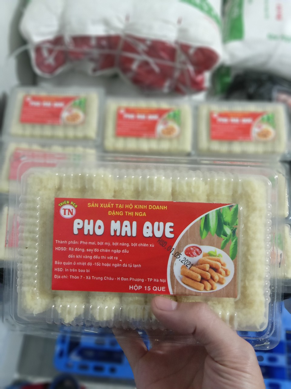 HCM Phô Mai Que Hãng Hộp 14 Cây