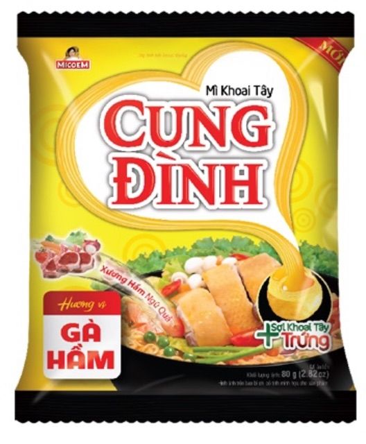 MÌ CUNG ĐÌNH THÙNG 30 GÓI.