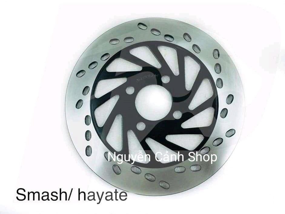 [HCM]đĩa thắng trước xe hayate zin lòng đen