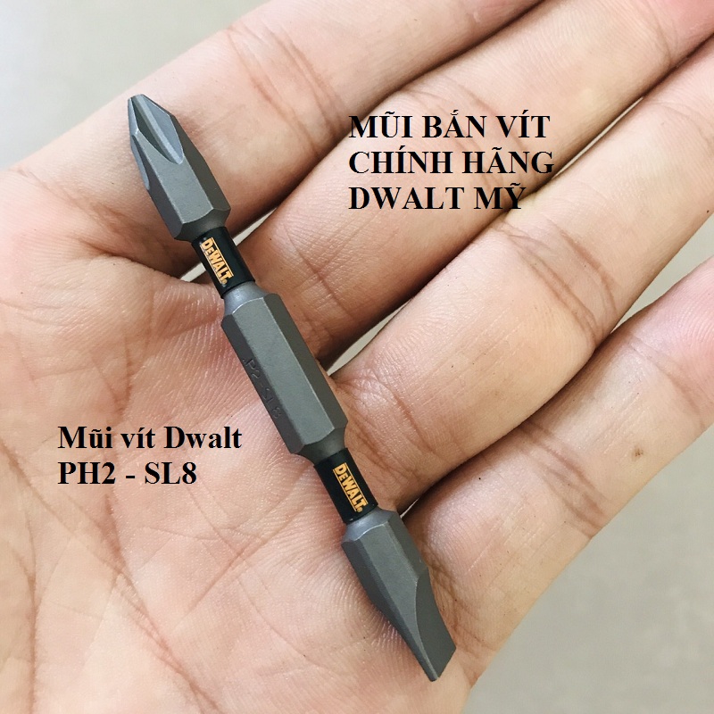Mũi Vít DeWalt Chính Hãng Có Từ Hai đầu Ph2