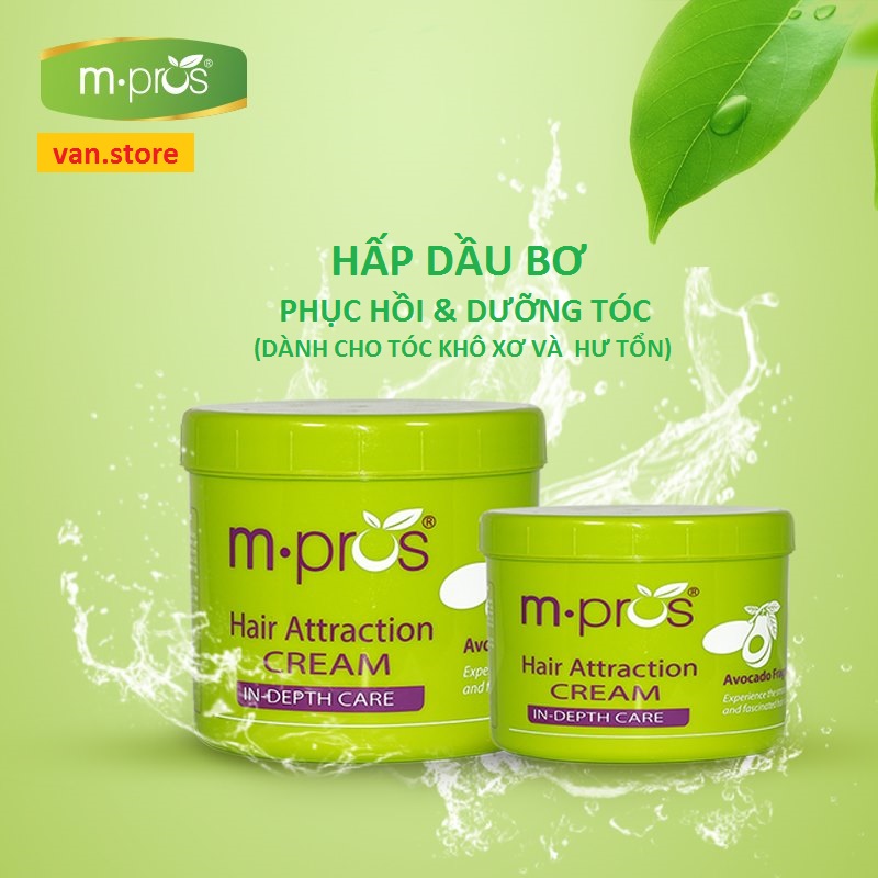 HẤP DẦU PHỤC HỒI TÓC KHÔ XƠ HƯ TỔN  - Tinh Chất Bơ 500ml