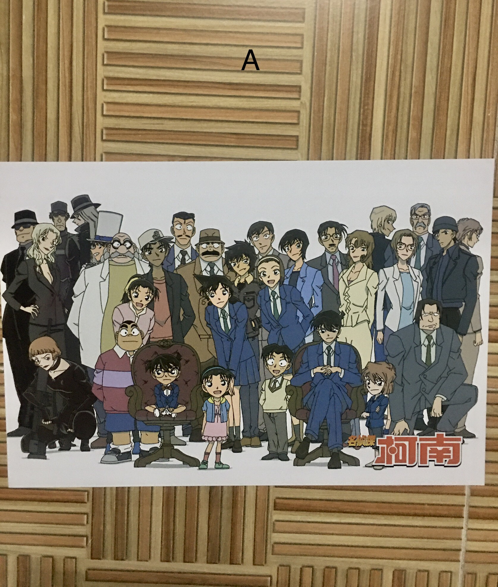 Poster A3 thám tử lừng danh CONAN giá rẻ siêu đẹp