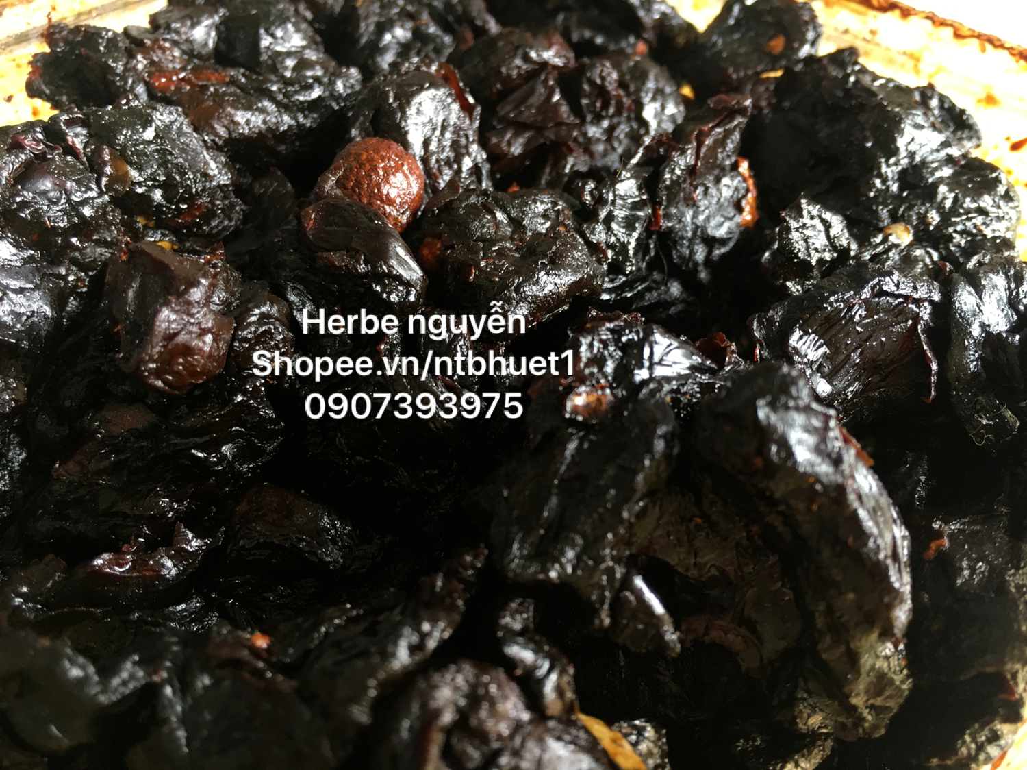 Nhãn nhục đen nấu sâm lạnh 100g