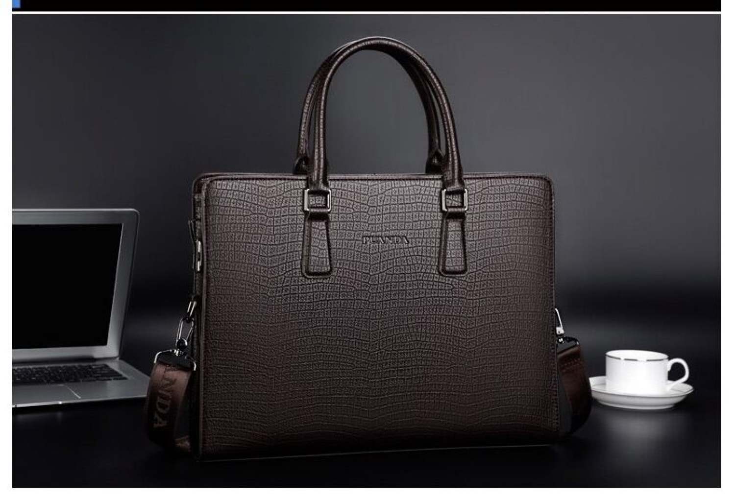 Cặp Văn Phòng 7303 , Cặp Da Công Sở Cao Cấp PUANDA.