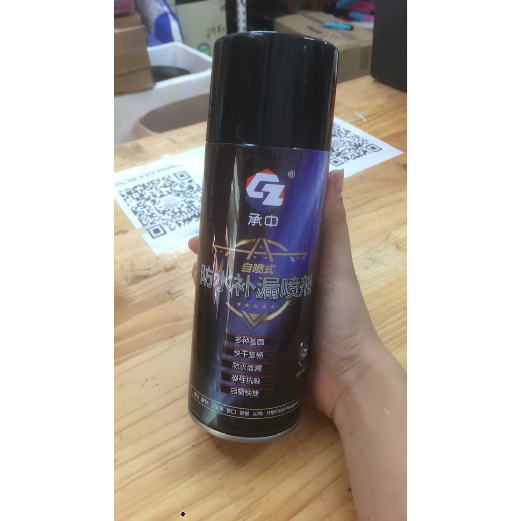 Chai xịt chống thấm 450ml( Màu Trắng)