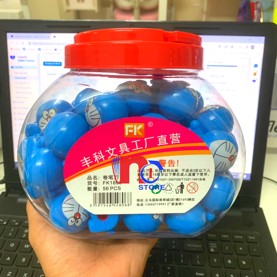 Combo 5 Cái Chuốt Bút Chì Hình Doraemon Dễ Thương