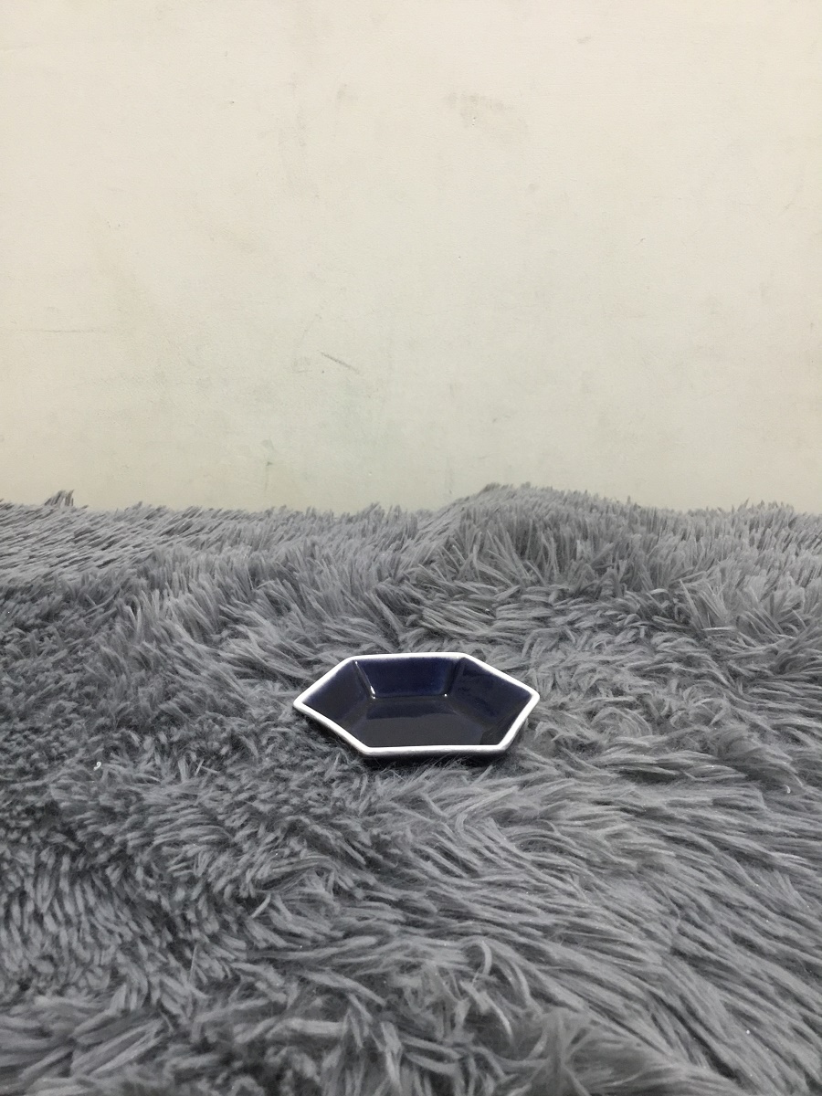CHÉN CHẤM LỤC GIÁC 7.5X2.5 CM - GỐM SỨ CƯỜNG PHÁT = HÀNG VIỆT NAM CHẤT LƯỢNG CAO