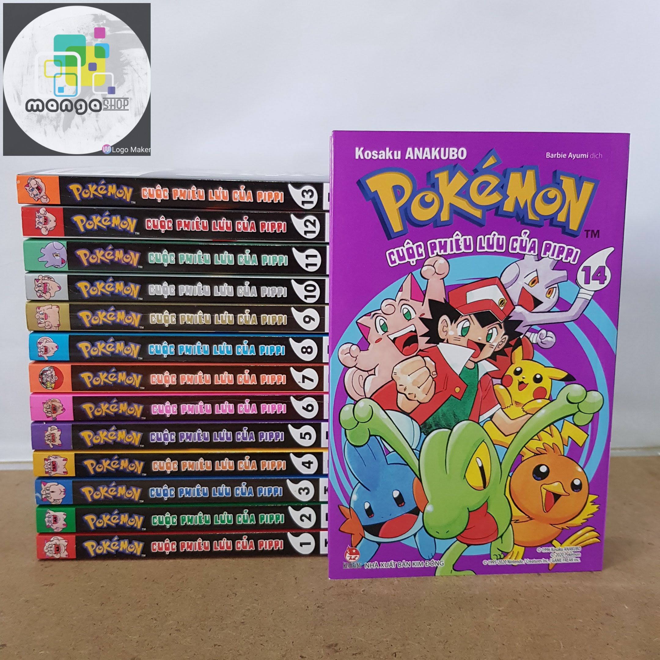 [HCM]Combo Pokemon - Cuộc Phiêu Lưu Của Pippi (2 Phần) (20 Tập)