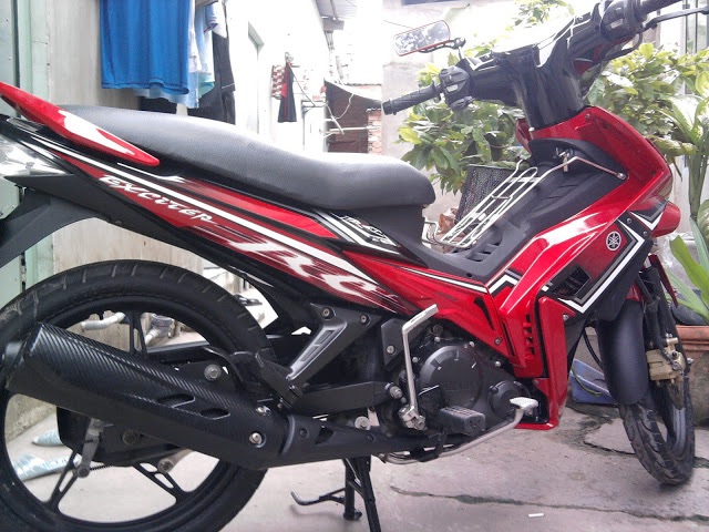 Tem rời exciter 2010 Rc đỏ đen