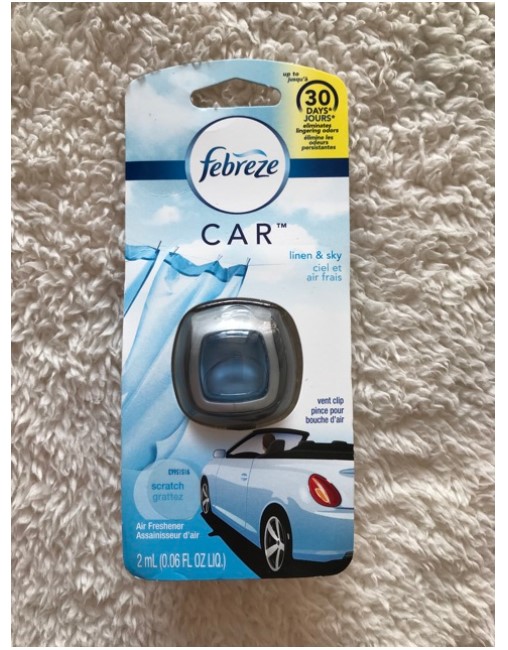 tách lẻ Febreze MỸ Kẹp Cửa Gió Điều Hòa Xe Hơi 2ml THƠM LÂU 30NGAY
