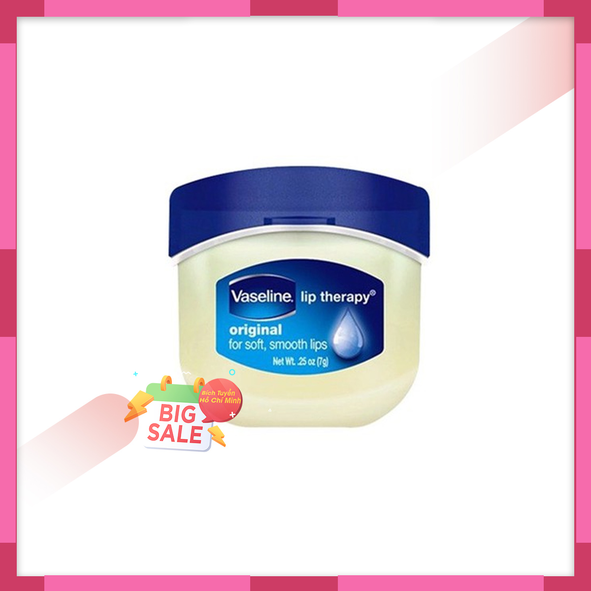 Sáp dưỡng môi vaseline original - 7g