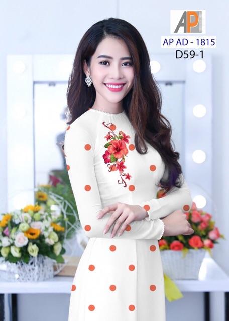 Vati áo dài chấm bi