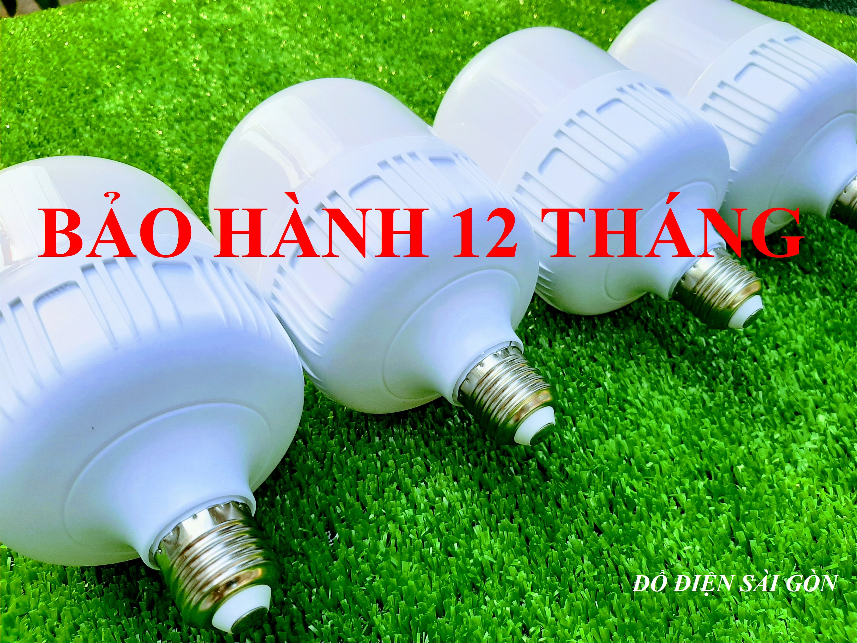 Combo 4 bóng đèn led buld trụ 30w siêu to sáng trắng siêu tiết kiệm điện