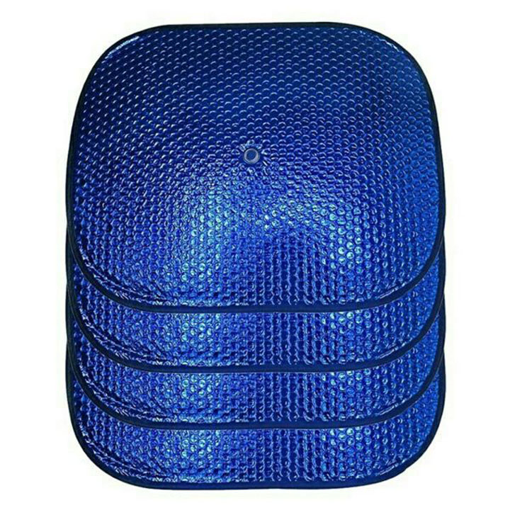 Bộ 4Tấm Che Nắng Ô Tô, Tấm Chắn Nắng Ô Tô Xe Hơi Phản Quang Phủ Nhôm Bạc Phản Quang Cách Nhiệt, Chống Thấm Nước che nắng xốp