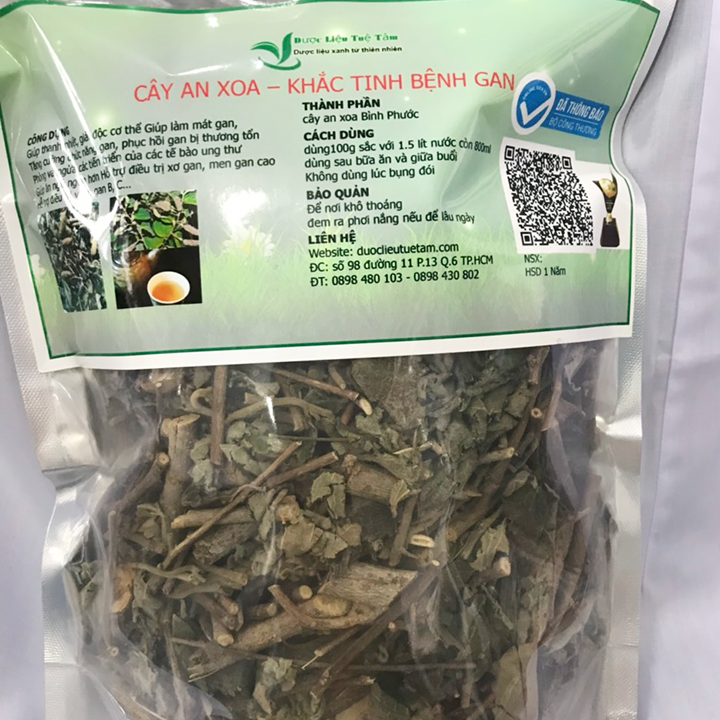 1kg Cây an xoa - An xoa tím - Dùng cho các vấn đề về gan như xơ gan, gan nhiểm mở
