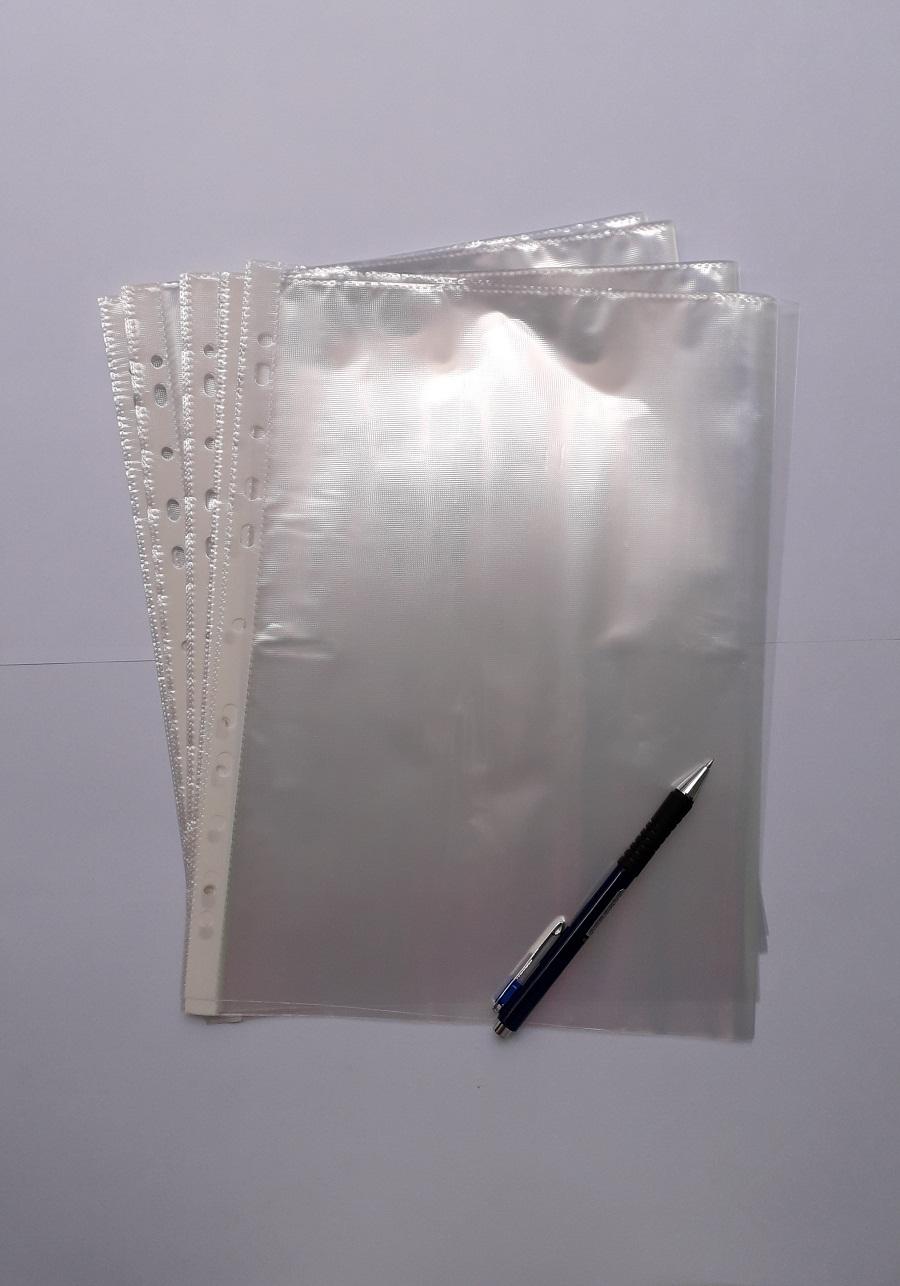 Bìa Nilon Lỗ A4 ( xấp/320 gr ) ( xấp / 100 cái)