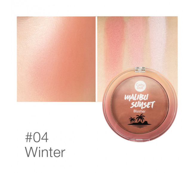 Phấn Má Hồng Cathy Doll Malibu Sunset Blusher Spring 7g