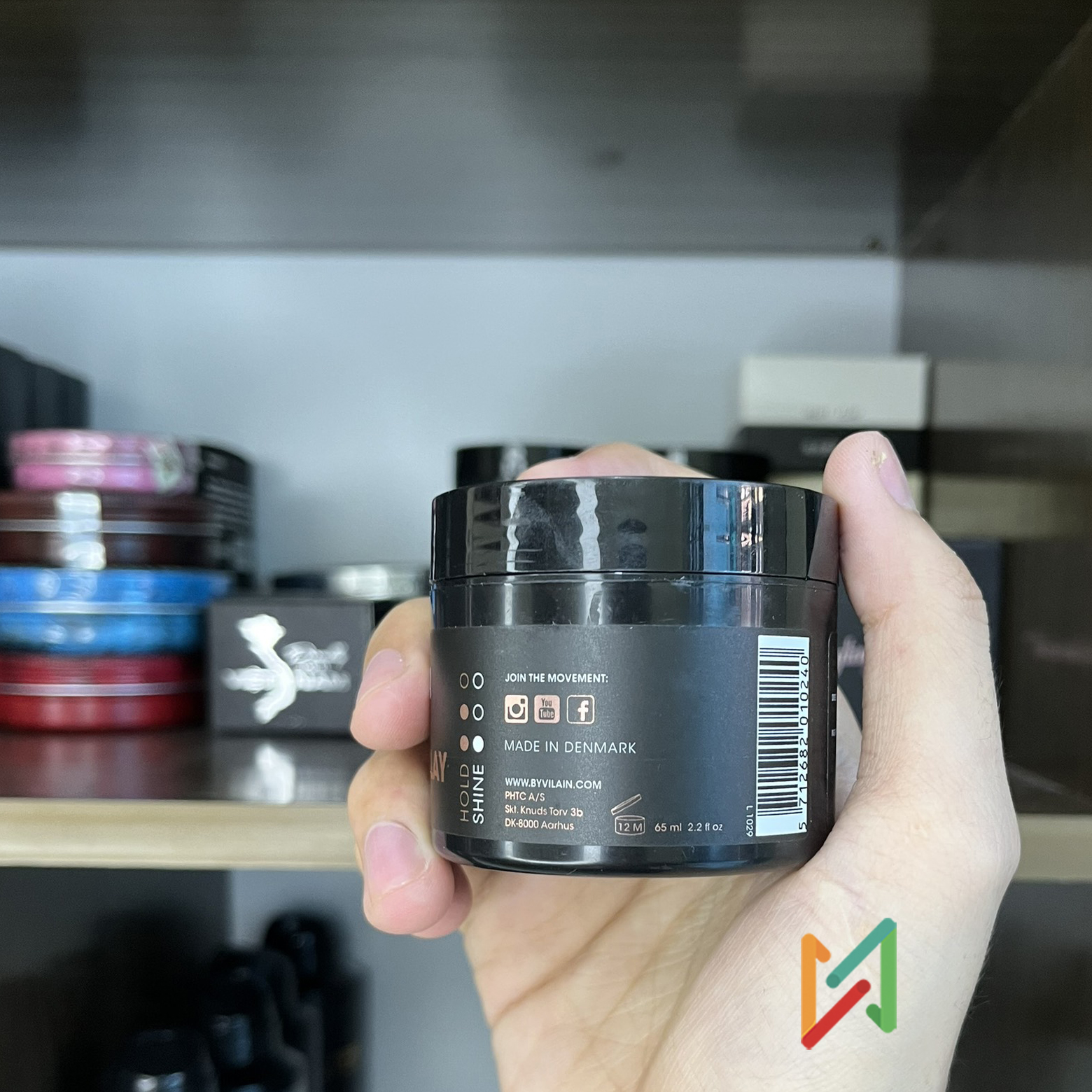 Sáp Vuốt Tóc Nam By Vilain Dynamite Clay 65g