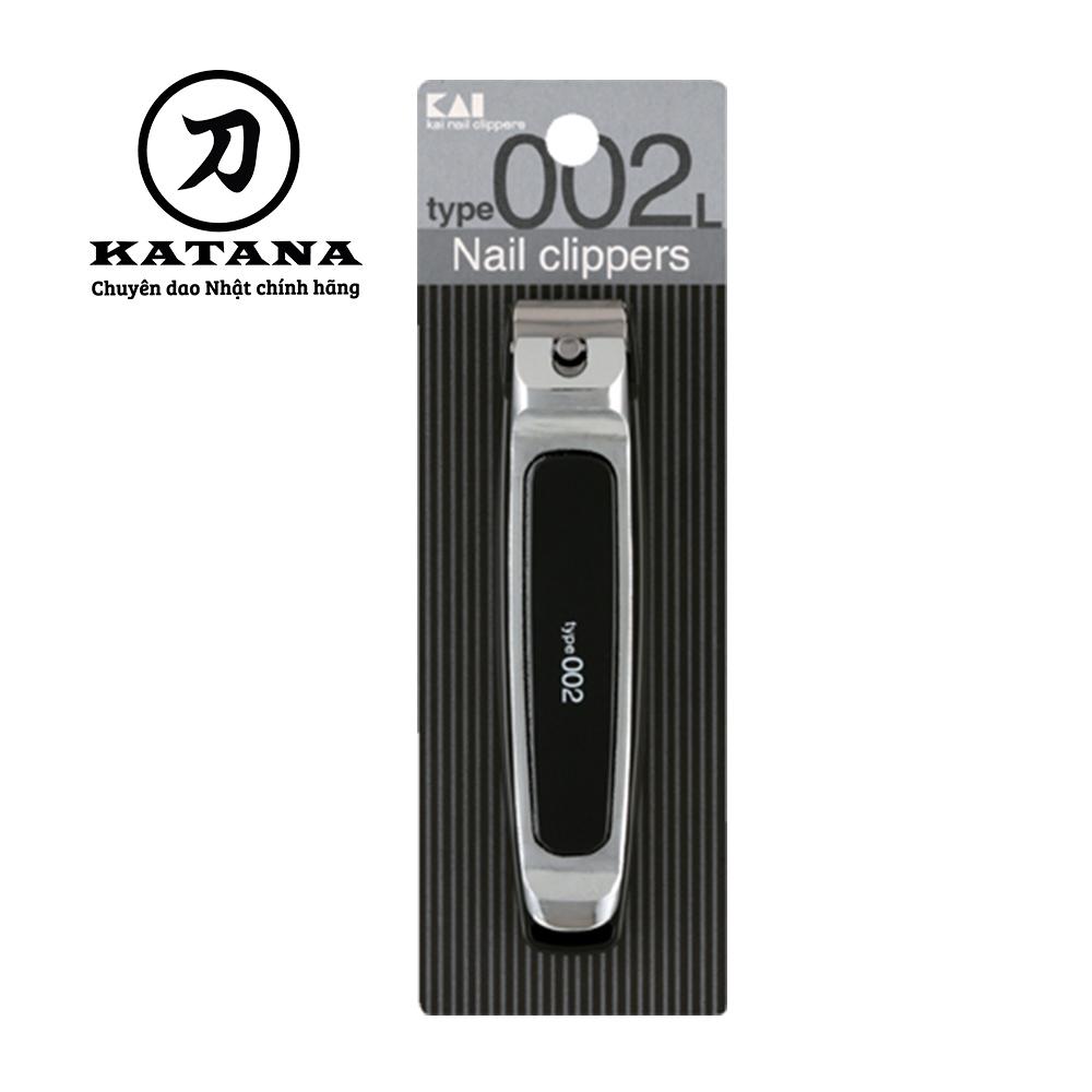 Bấm móng tay cao cấp Nhật KAI-002L màu đen KE0131