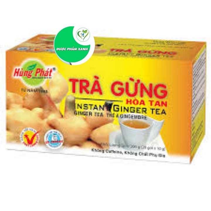 TRÀ GỪNG HÒA TAN HÙNG PHÁT (LOẠI 200G) - Thương hiệu Hùng Phát