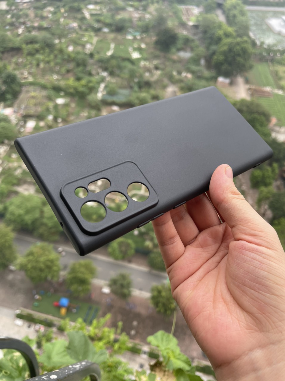 Ốp lưng dẻo đen Samsung Galaxy Note 20 Ultra bảo vệ Camera